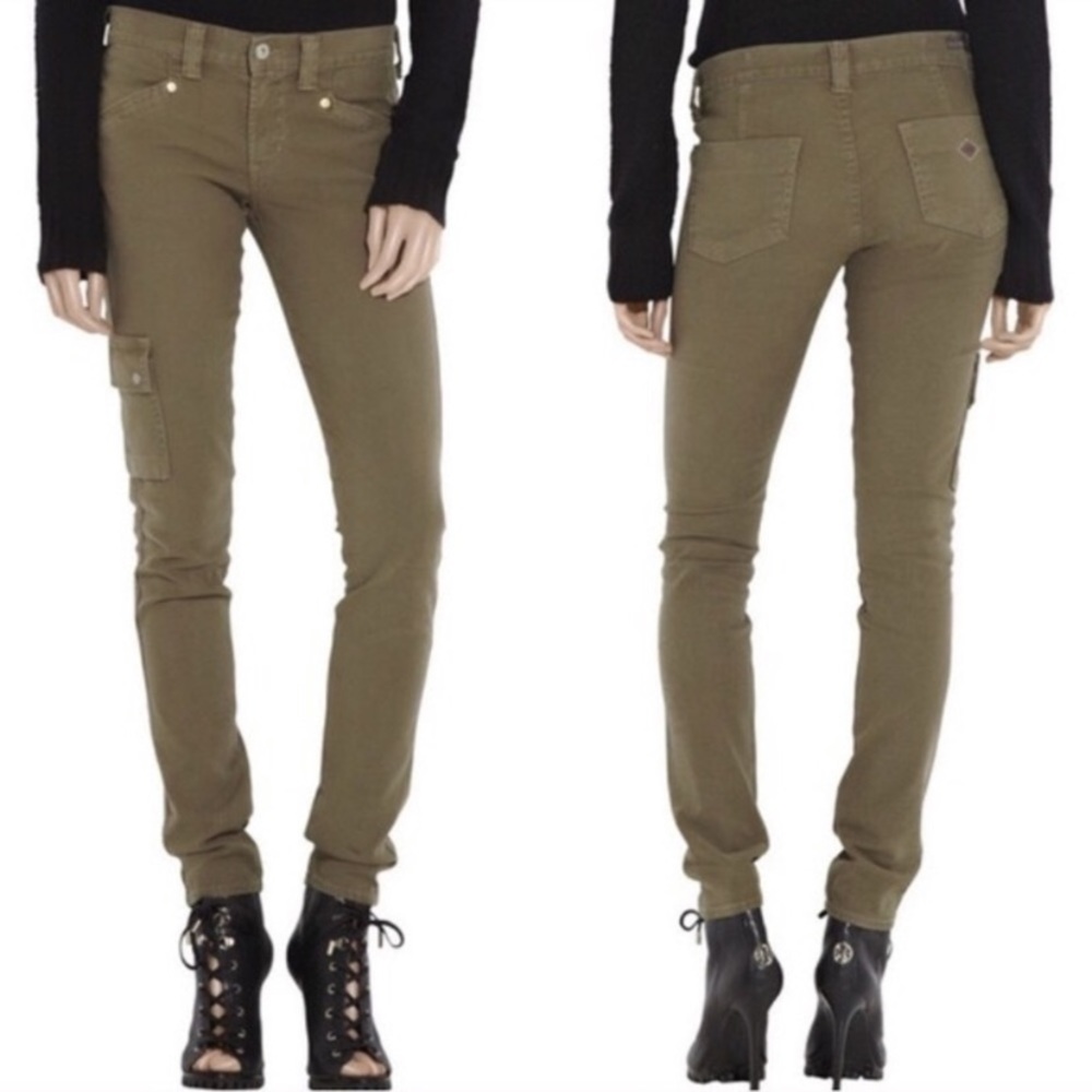 Citizens of humanity green cargo skinny pants 28